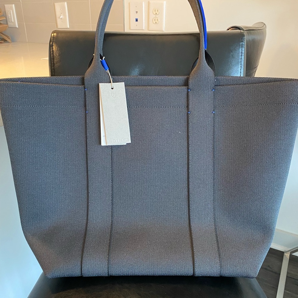 Rothy’s new with tags slate black tote bag.